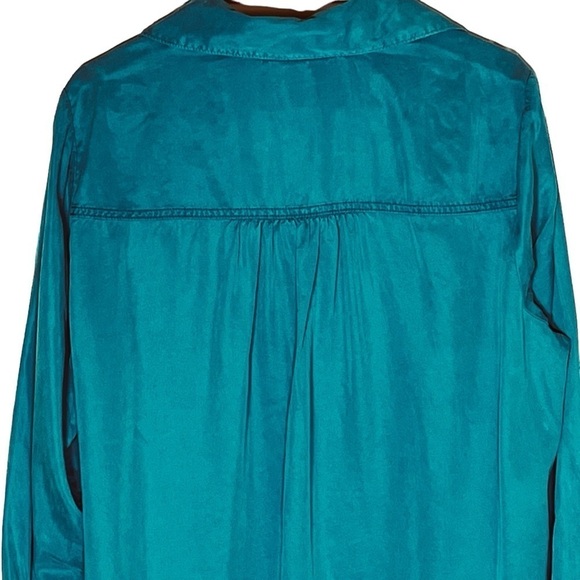 Lane Bryant No Peek Collection long sleeve Shacket blouse Lyocell size 16 NWT - Picture 4 of 9
